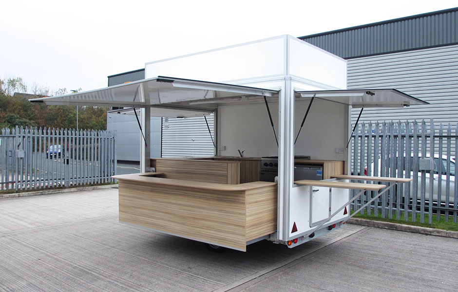 bespoke experiential event trailer for sale