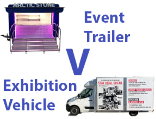 Event Trailer Versus Exhibition Vehicle