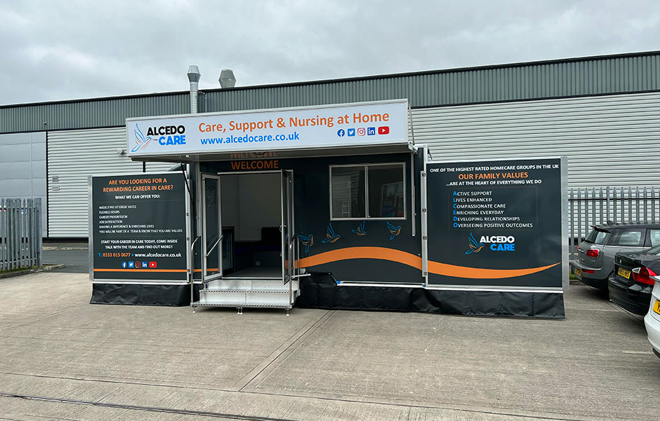 Alcedo Care vehicle setup case study